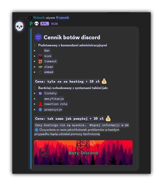 Cennik
